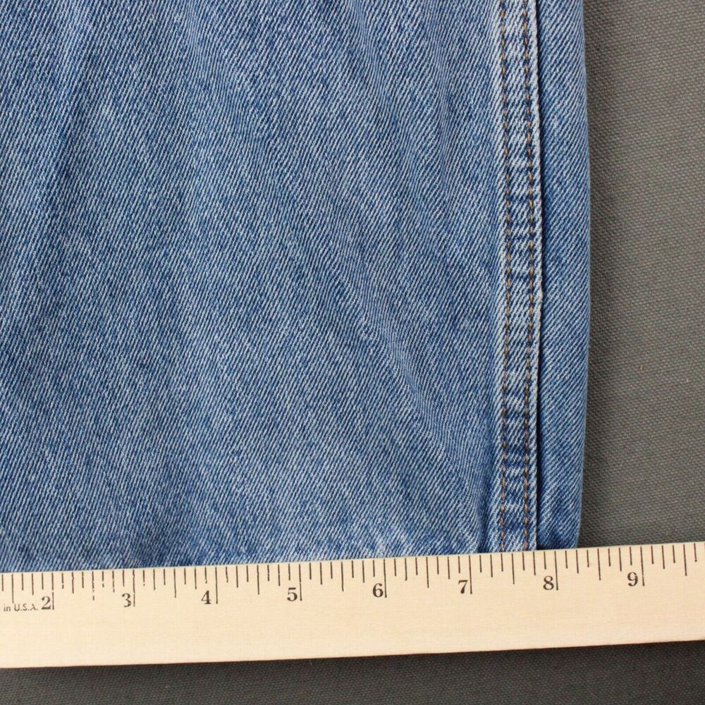 Levis 550 Relaxed Fit Taper Leg Jeans Mens 38x30 Blue Denim - Picture 9 of 12